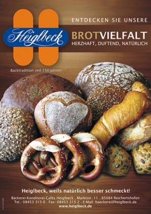 Plakatwerbung „Brotvielfalt“